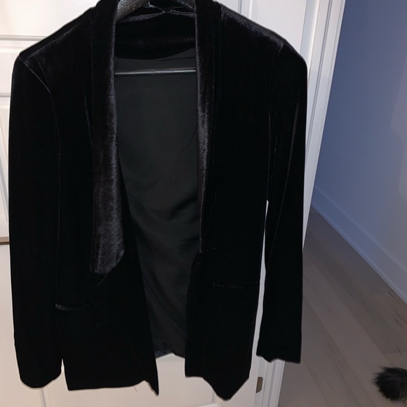 Velvet blazer - Picture 1 of 2